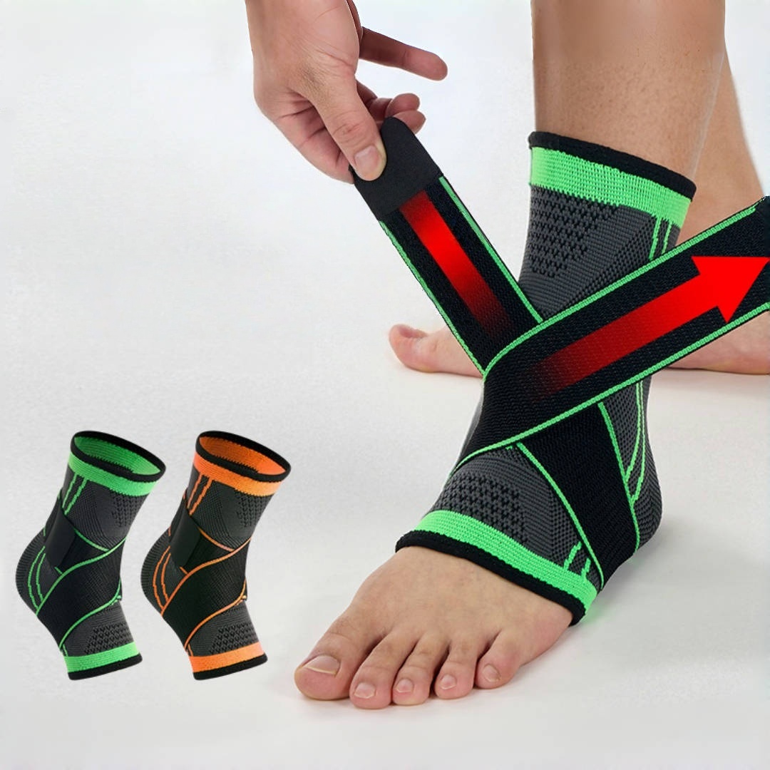 Ankle Mobility Band - Elastische sport enkelbrace Enkelondersteuning met riem