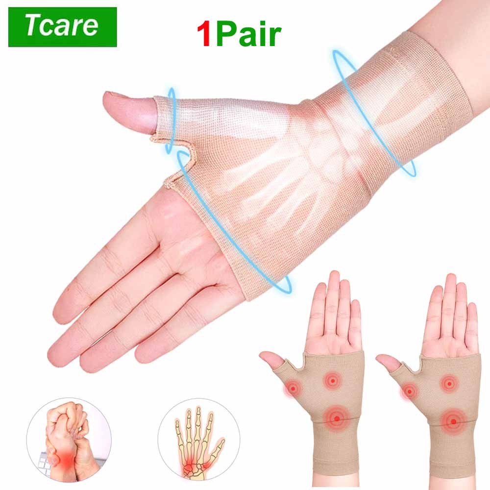 Wrist Wrap Support - 1 paar Golfer Compressie Pols Duimband
