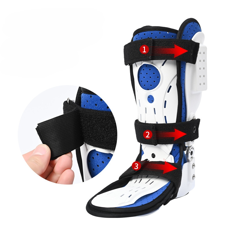 Ankle Mobility Band - Verstelbare enkelgewrichtsbeugel met fixatiestrips, voetondersteuning, splint,