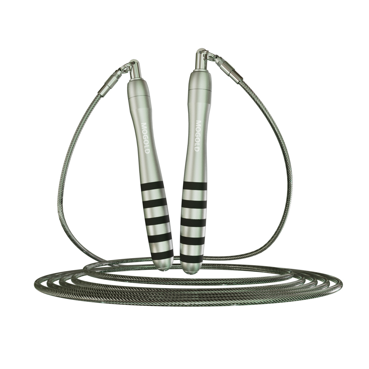 Jump Rope Speed Bearing - YUEDONG Snelheidsspringtouw Dubbele lagers Verstelbaar PVC-springtouw