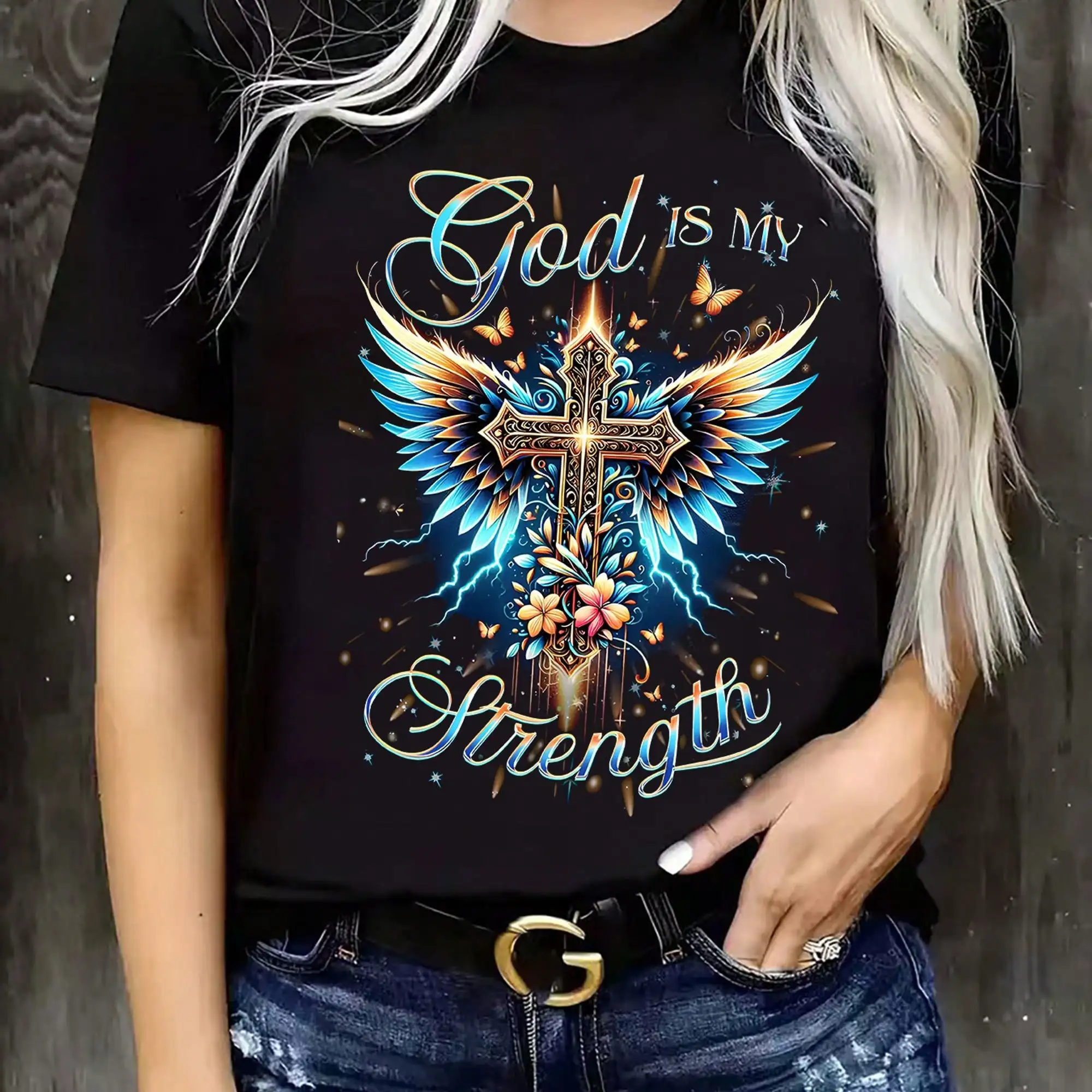 Crossfit Event - Dames T-shirt - God Is My