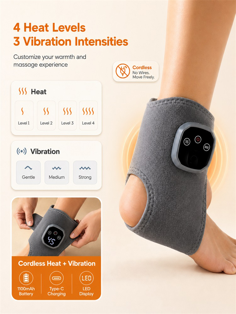 Elektrische warmte- en vibrati - Wrist Wrap Support recensie en prijs
