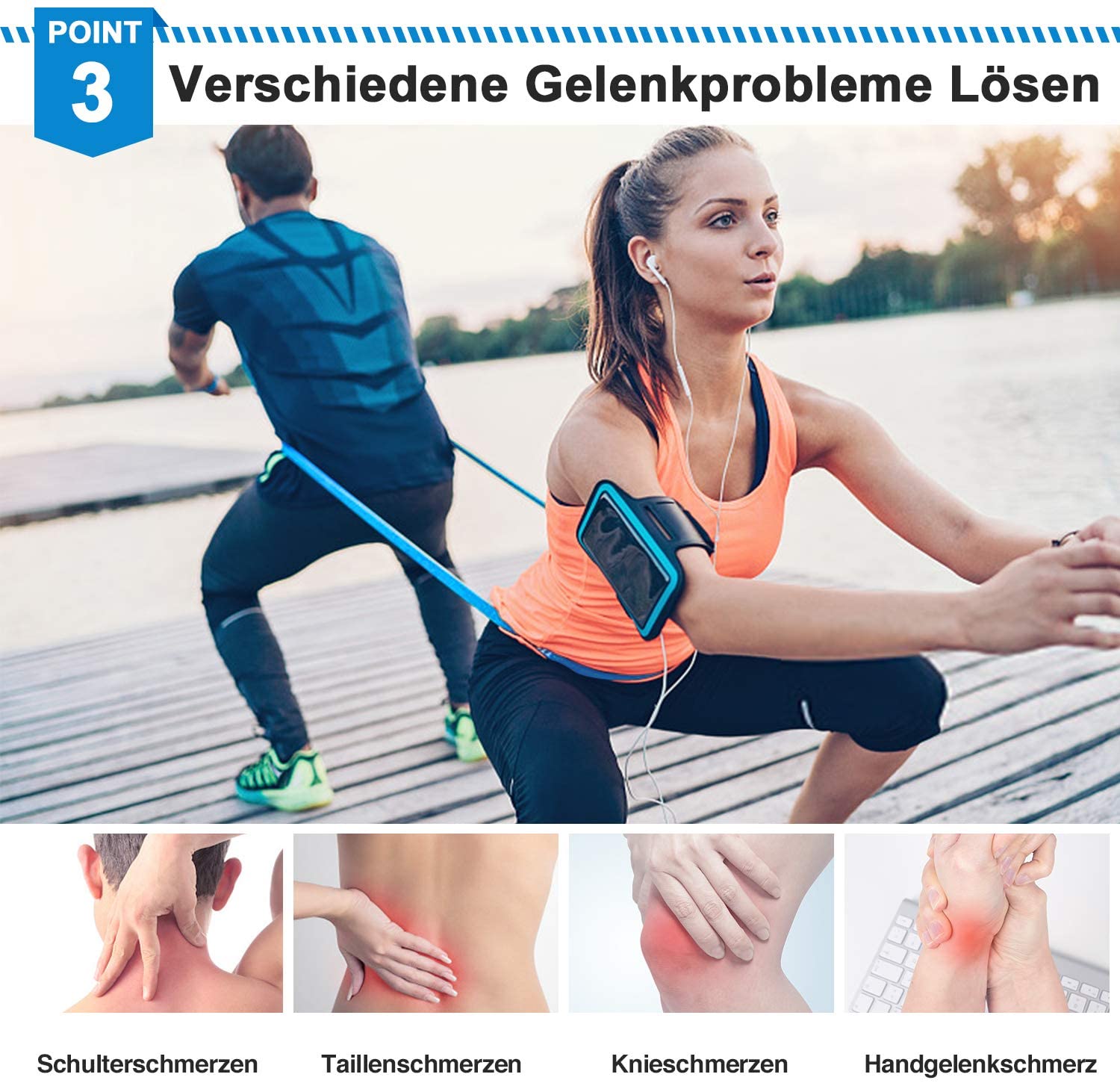 Elastische fitnessbanden 3-del - Finger Tape Athletic recensie en prijs