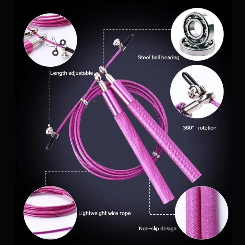 Snelheids-springtouw Crossfit  - Jump Rope Speed Bearing recensie en prijs