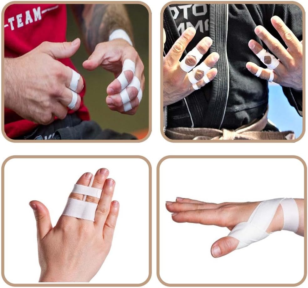 3/6pcs Vinger Tape 0.5in Witte - Finger Tape Athletic recensie en prijs