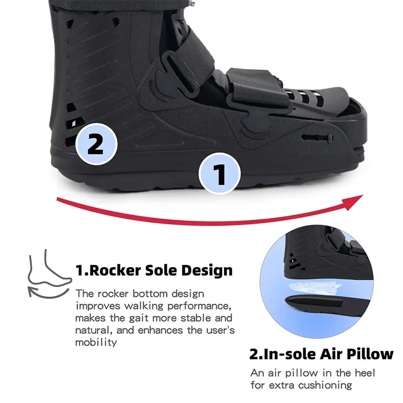 Air Cam Walker Fractuurboot Ko - Ankle Mobility Band recensie en prijs