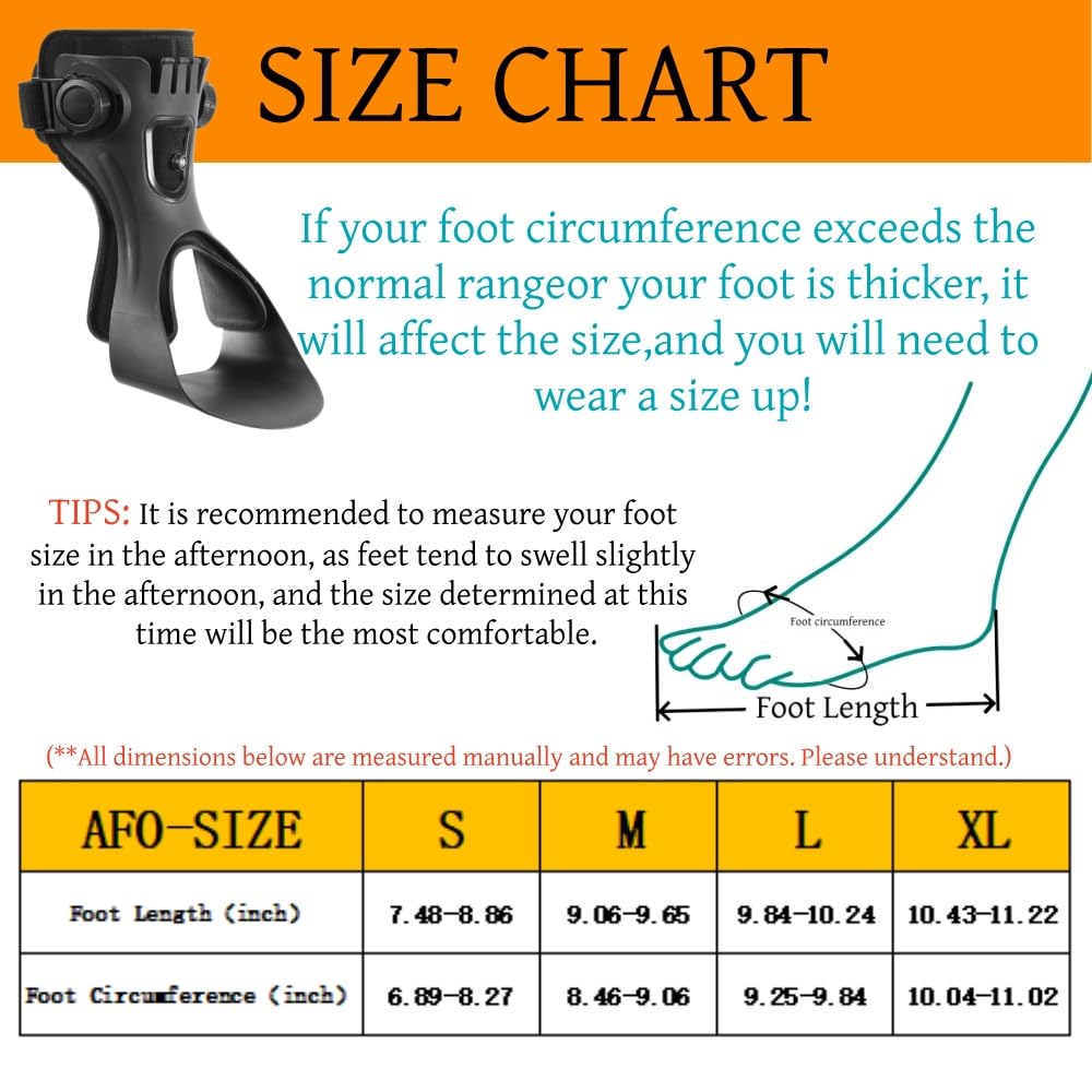 Drop Foot Brace Orthese AFO AF - Ankle Mobility Band recensie en prijs