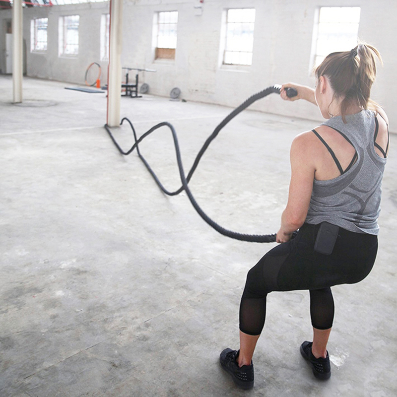 9M/12M/15M Fitness Battle Rope - Crossfit No Equipment Workouts recensie en prijs